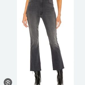 MOTHER Hustler Ankle Fray Jeans Size 26